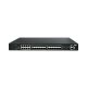 DCN L3 layer aggregációs switch PIM router funcióval 8x 10/100/1000Base-T RJ45 + 24x 100/1000Base-X SFP+ + 2x 40GBase-X QSFP