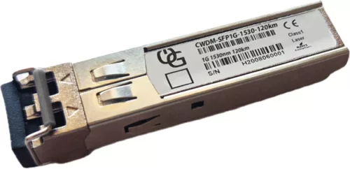 OpenGate, 1.25G, CWDM SFP, 1530nm, 120km, DDM, Dual LC, SMF