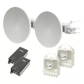   EtherHaul-8010FX komplett LINK, 65cm antennával, szerelőkészlettel, PoE táppal, 10Gbps FDX