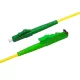E2000/APC (R&M)-LC/APC monomódusú szimplex patch kábel, 2mm LSOH köpeny, OS2 G657.A1 szál, 7m