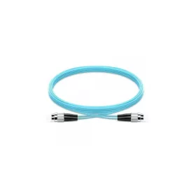   FC/UPC multimódusú duplex patch kábel, 3mm LSOH köpeny, OM3, 2m