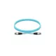 FC/UPC multimódusú duplex patch kábel, 3mm LSOH köpeny, OM3, 2m
