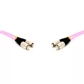   Duplex patch kábel  4 x FC/UPC csatlakozóval, 3mm duplex core 50/125 OM4 LSZH, 5 m