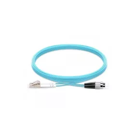   LC/UPC-FC/UPC multimódusú duplex patch kábel, 3mm LSOH köpeny, OM3, 2m