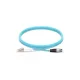LC/UPC-FC/UPC multimódusú duplex patch kábel, 3mm LSOH köpeny, OM3, 3m