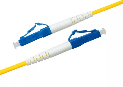 LC/UPC monomódusú szimplex patch kábel, 3mm LSOH köpeny, OS2 G657.A1 szál, 3m