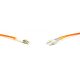 Duplex patch kábel  2 x SC/UPC + 2 x LC/UPC csatlakozóval, 3mm duplex core 62,5/125 MM LSZH, 3 m