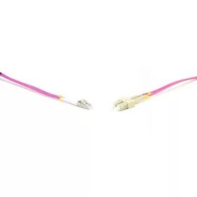   Duplex patch kábel  2 x SC/UPC + 2 x LC/UPC csatlakozóval, 3mm duplex core 50/125 OM4 LSZH, 1 m