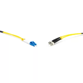   Duplex patch kábel  2 x ST/UPC + 2 x LC/UPC csatlakozóval, 3mm duplex core 9/125 LSZH, 15 m
