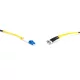 Duplex patch kábel  2 x ST/UPC + 2 x LC/UPC csatlakozóval, 3mm duplex core 9/125 LSZH, 1 m