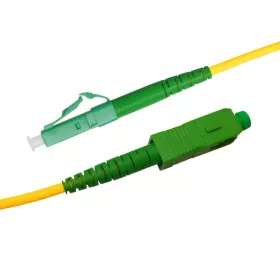   SC/APC-LC/APC monomódusú szimplex patch kábel, 2mm LSOH köpeny, OS2 G657.A1 szál, 1m