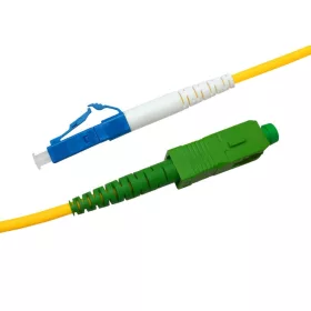   SC/APC-LC/UPC monomódusú szimplex patch kábel, 3mm LSOH köpeny, OS2 G657.A1 szál, 3m