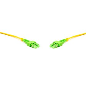 Duplex patch kábel  4 x SC/APC csatlakozóval, 3mm duplex core 9/125 LSZH, 15 m   Duplex patch kábel  4 x SC/APC csatlakozóval, 3mm duplex core 9/125 LSZH, 15 m