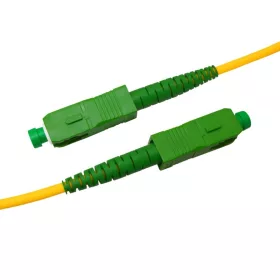   SC/APC monomódusú szimplex patch kábel, 3mm LSOH köpeny, OS2 G657.A1 szál, 3m