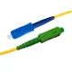 SC/UPC-SC/APC monomódusú szimplex patch kábel, 2mm LSOH köpeny, OS2 G657.A1 szál, 10m
