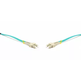   SC/UPC multimódusú duplex patch kábel, 3mm LSOH köpeny, OM3, 2m