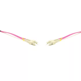   Duplex patch kábel  4 x SC/UPC csatlakozóval, 3mm duplex core 50/125 OM4 LSZH, 5 m