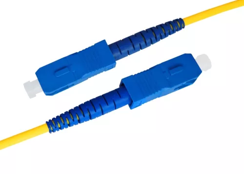 SC/UPC monomódusú szimplex patch kábel, 2mm LSOH köpeny, OS2 G657.A1 szál, 11m