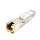 Gigalight SFP modul, 10/100/1000M, TX tiltás és Link LOS funkcióval, 100m táv., RJ-45,0~70 hőm. tart