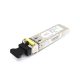 Gigalight BIDI SFP modul, 155M, 1550/1310nm, 0-20km távolság,  -40~85 hőm. tart., DDM, LC csatl.