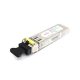 Gigalight BIDI SFP modul, 155M, 1550/1310nm, 40km távolság,  -40~85 hőm. tart., DDM, LC csatl.