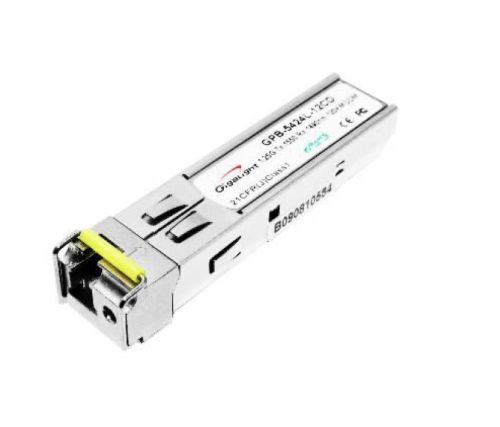 Gigalight BIDI SFP modul, 1.25G, 1550/1490nm, 120km távolság, 0~70 hőm. tart., DDM funkció, LC