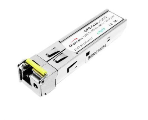 Gigalight BIDI SFP modul, 1.25G, 1550/1490nm, 80km távolság, 0~70 hőm. tart., DDM funkció,LC - Cisco