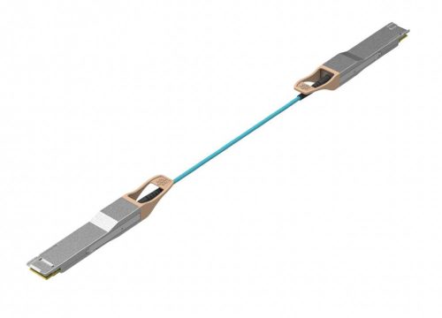 Gigalight QSFP56-DD 2x200G  Direct Attach aktív optikai kábel (AOC), 5m, OM4 MMF, 0~70 hőm. tart.