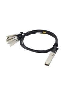   Gigalight QSFP28 - 4xSFP28 Direct Attach passzív kábel,  100GBASE-CR4, AWG30, 1m, 0~70 hőm. tart.