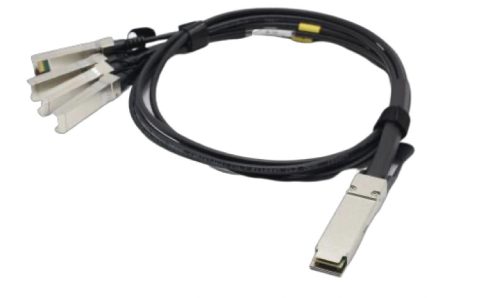 Gigalight 40G QSFP+ / 4xSFP+ hibrid passzív réz kábel, 1m, AWG30, 0~70 hőm. tart.