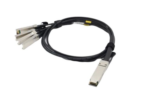 Gigalight 40G QSFP+ / 4xSFP+ hibrid passzív réz kábel, 1m, AWG30, 0~70 hőm. tart.