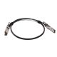 Gigalight QSFP+ Direct Attach passzív réz  kábel, 40GBASE-CR4, AWG30, 2m, 0~70 hőm. tart.