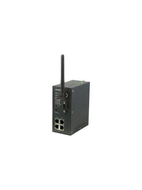 3G/4G router, beépített 3G/4G modul, 4xFE RJ45, 1xRS232/485/422 port, SMA csatl., 9-48VDC