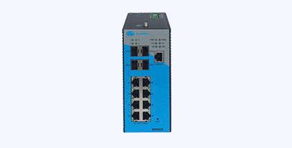 FirstMile ipari PoE switch, 802.3at, 6x10/100BaseTX+3x1000BaseX SFP, duál DC PSU, DIN sín,-40~+75°C