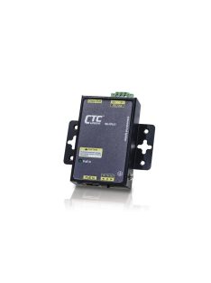   CTC Union 802.3af/at - adat + 12/19/24V passzív Gigabit PoE ipari splitter, -40~75°C, fali szerelésű