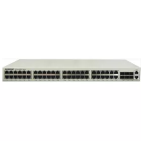   Raisecom menedzselhető L2 Gigabit access switch, 48x10/100/1000Base-T + 6x1/10GE SFP+ port, 2xAC PSU