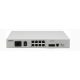 Raisecom menedzselhető L2 PoE switch (124W budget), 8x10/100/1000Base-T + 2xGE SFP port, AC PSU