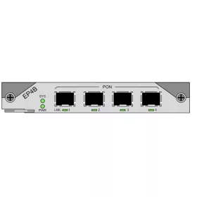   4xEPON bővítőkártya Raisecom ISCOM5508 OLT-hez (SFP modulok nélkül)