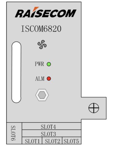 Intelligens ventillátoregység Raisecom ISCOM6820 sasszéhoz.