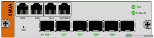 Vezérlő kártya Raisecom Next Gen. ISCOM6820 OLT-hez, 6 x 10GE SFP+ uplink (SFP modul nélkül)