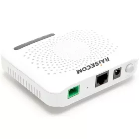   Raisecom GPON/EPON SFU (bridge) ONT, 1xSC/APC uplink, 1xGbE port, EU tápegység (külső), Magyar Telekom MARUO firmware