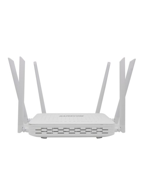 Raisecom GPON HGU (home gateway) Wi-Fi 6 ONT,4xGE,2xFXS,1xUSB3.0,kétsávos AX3000 WLAN,EU táp (külső)