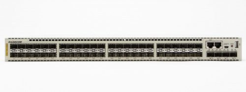 Raisecom menedzselhető L2+ aggregátor switch, 48x100/1000M SFP + 4x1G/10G SFP+ extra bővítőhely, 2xAC táp