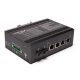 LinkEasy ipari PoE switch,2xGE SFP+4x10/100/1000T 802.3af/at,duál 48V DC bemenet,DIN sín, -40~+85C