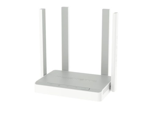 KEENETIC Speedster 2nd Gen. 4 portos AC1200 Mesh Wi-Fi Router/Extender, asztali kivitel, 4xRJ45 GE port, VPN, Szülői felügyelet, Média szerver