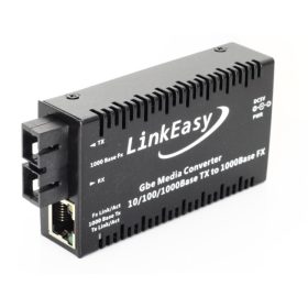 LinkEasy Mini Fast Ethernet média konverter, SM 1310 nm, 20km (SC), -20~65C   LinkEasy Mini Fast Ethernet média konverter, SM 1310 nm, 20km (SC), -20~65C