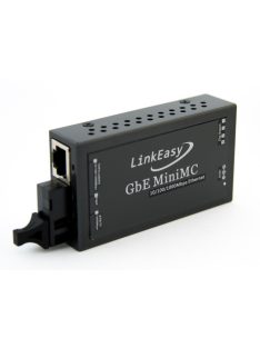   LinkEasy Mini Gigabit Ethernet média konverter, SM BiDi, Tx:1310nm, Rx:1550nm, 20km (SC), -20~65C