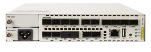 Raisecom IP/MPLS Carrier Ethernet switch,4x10GE SFP+ NNI+12xGE SFP UNI, 1xAC PSU modul