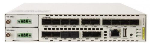 Raisecom IP/MPLS Carrier Ethernet switch,4x10GE SFP+ NNI+12xGE SFP UNI, 2xDC PSU modul