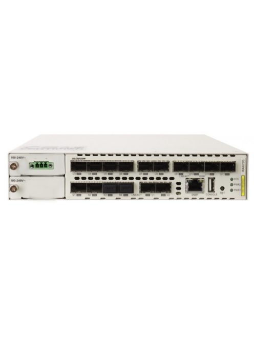 Raisecom IP/MPLS Carrier Ethernet switch,4x10GE SFP+ NNI+12xGE SFP UNI, 1xDC PSU modul